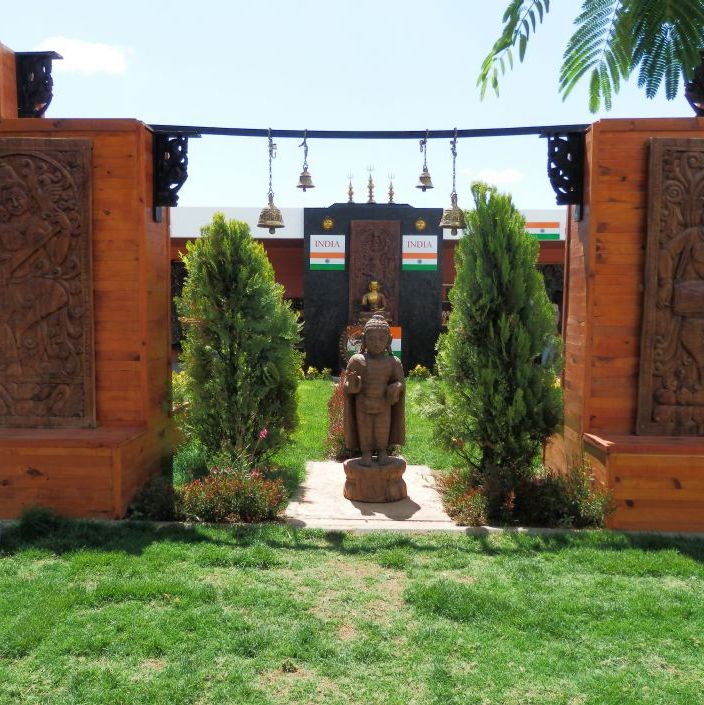 EXPO 2016 Antalya. Det Indiske område.