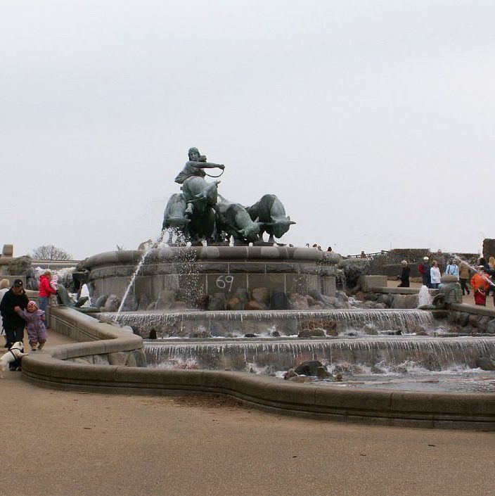 2007 Gefion Springvandet bygget 1908.