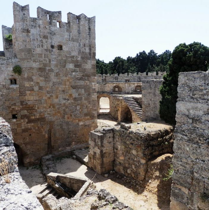 Rhodos gamle bymur