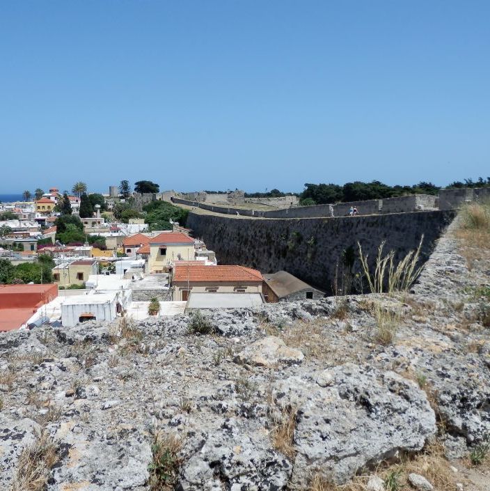 Rhodos gamle bymur