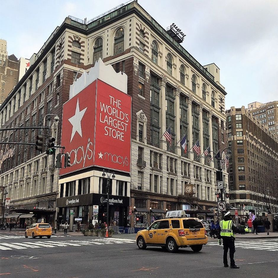 New York. Stormagasinet Macys på Herald Square.