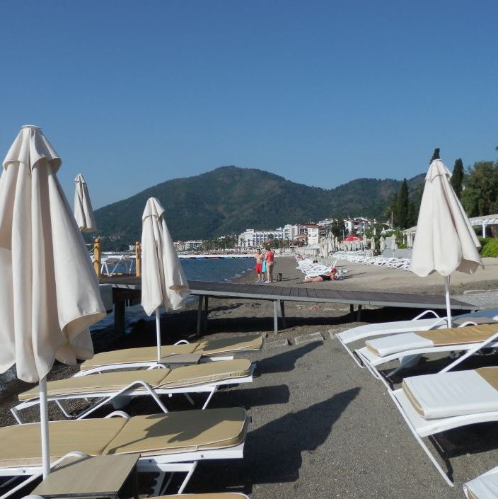 Stranden i Marmaris