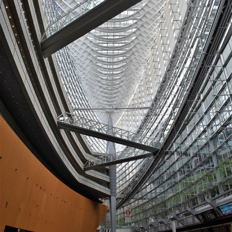 Tokyo International Forum, et unikt bygningsværk fra 1996.