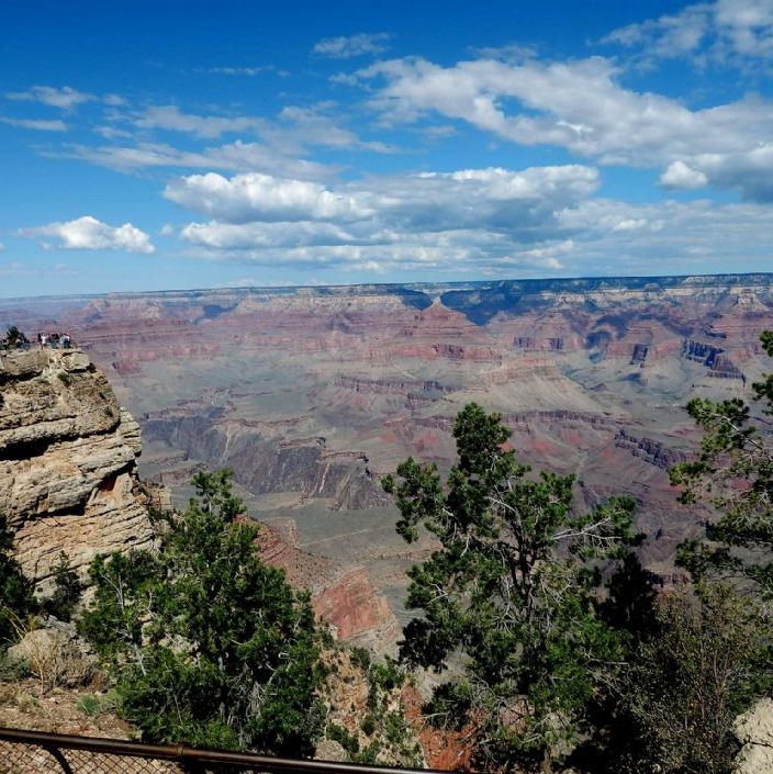 Arizona. Grand Canyon National Park. Grand view point.