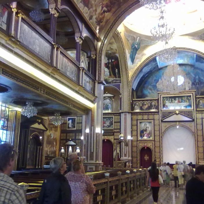Egypt - Sharm el Sheik.
El sama Eyeen Coptic Church.
