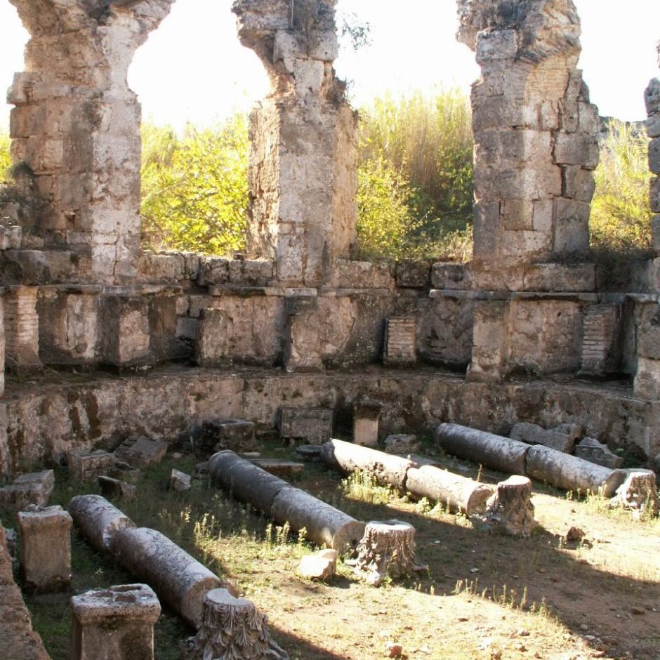 Alanya - Perge.
Romersk bad