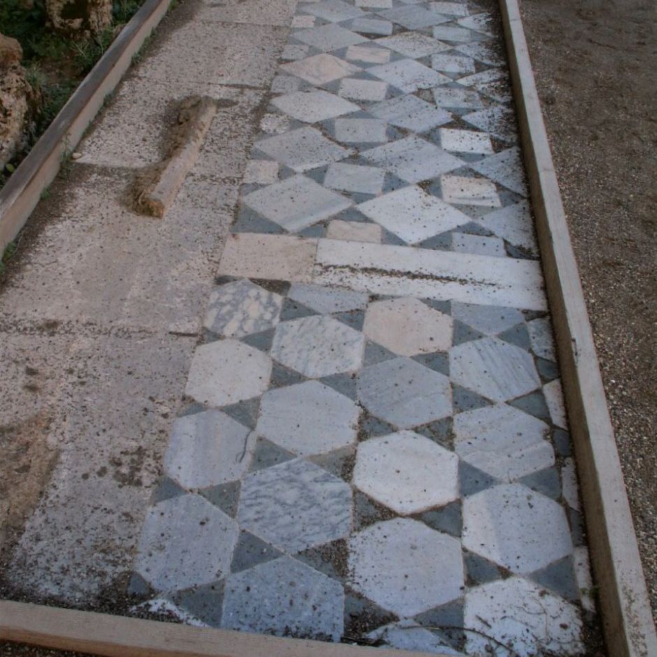 Alanya - Perge.
Mosaik gulv