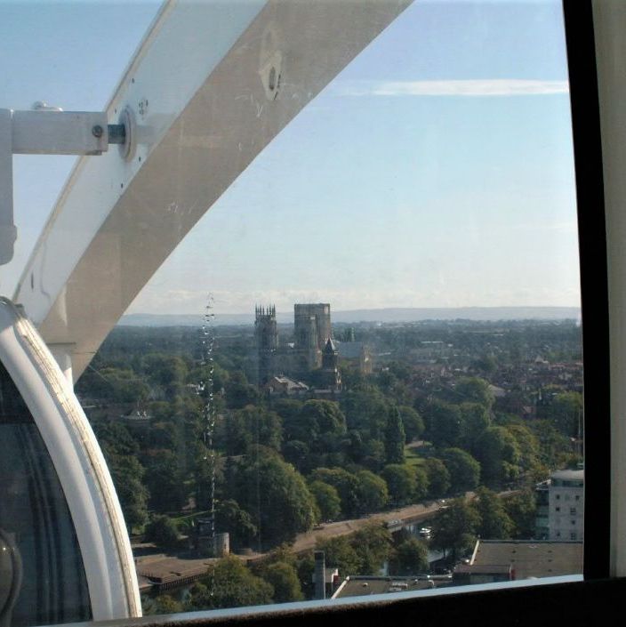 York. York Wheel med udsigt over byen