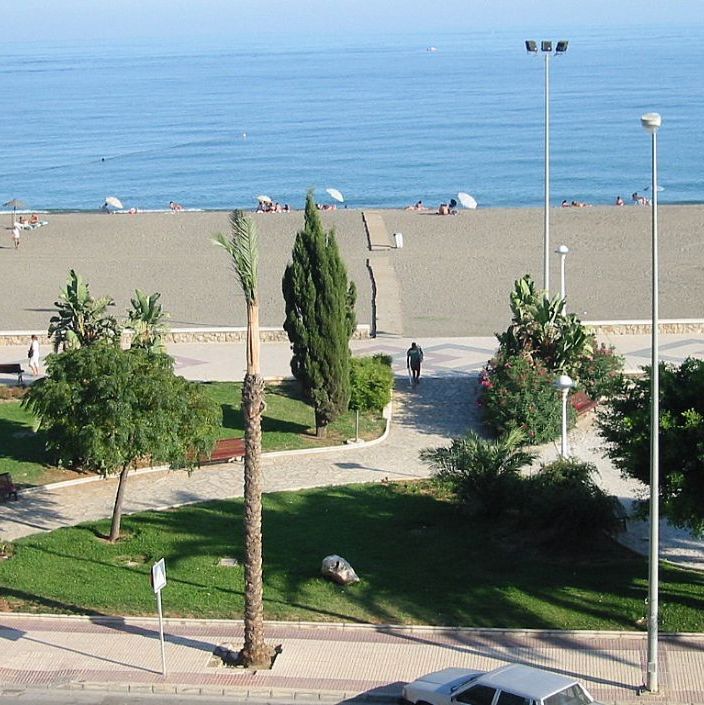 Spanien. Malaga.
Torre Del Mar.
Udsigt til middelhavet fra lejlighed.
