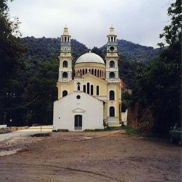 Platanias, Kreta. En gammel kirke.