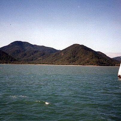 Cairns.
On route to Green Island, Great Barrier Reef.