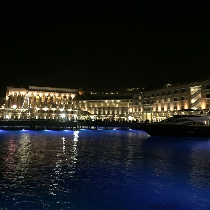 Hurghada Egypt.
Albatros Citadel Resort in the evening light.