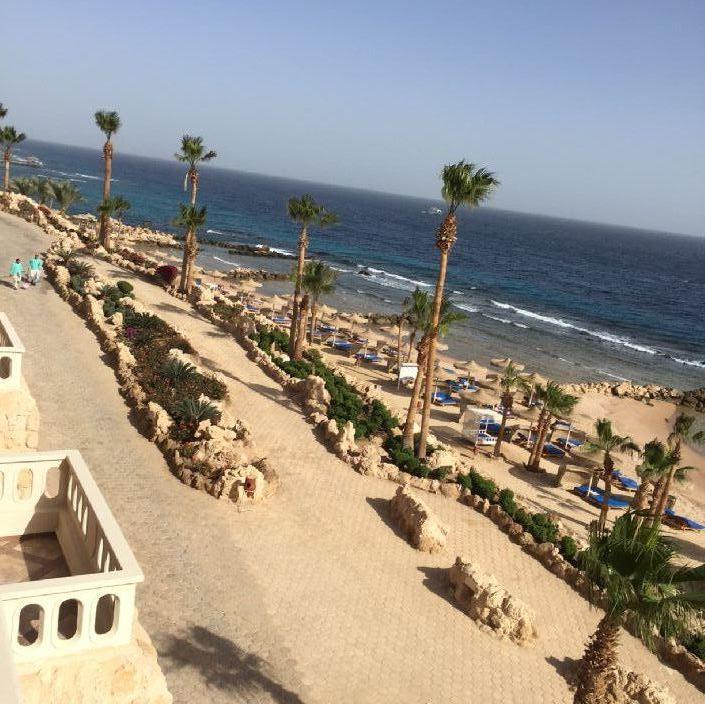 Hurghada Egypt.
This is the view from the balcony on our room.