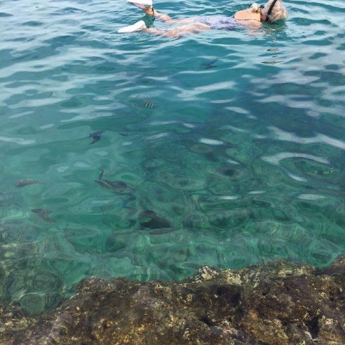 Hurghada Egypt.
The clear sea pool where we could snorkle and see beautiful coral fish.