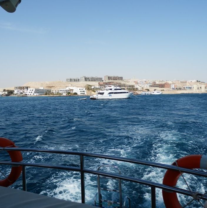 Hurghada Egypt.
Boat trip to Giftun Island and the beach Mahmya