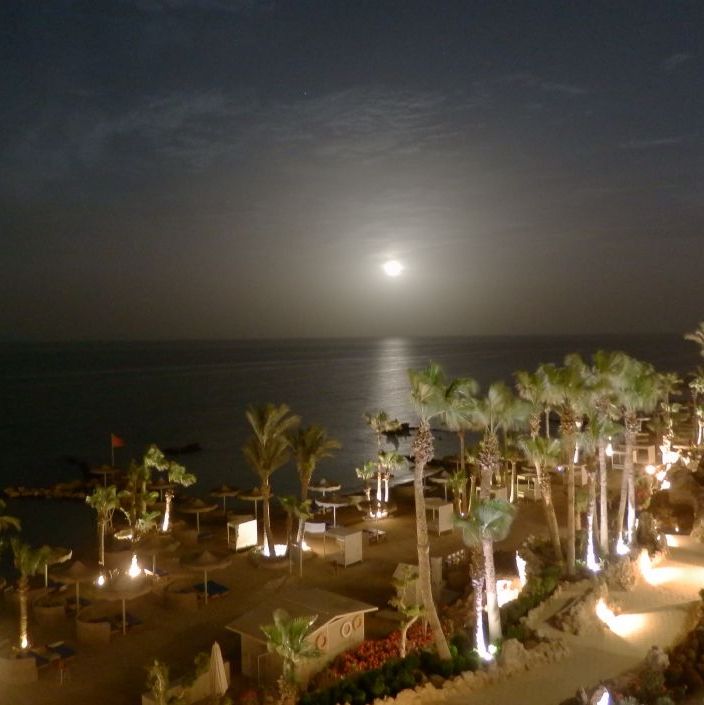 Hurghada Egypt.
Full moon at the 8th of march
