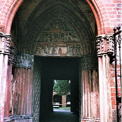 Malbork.
Indgangen til Borgen.