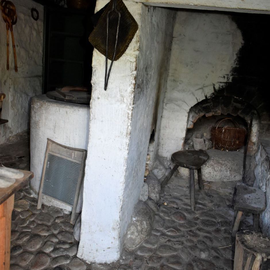 Sagnlandet Lejre.
Landbohusene - Krikkebjerghuse
Old village houses