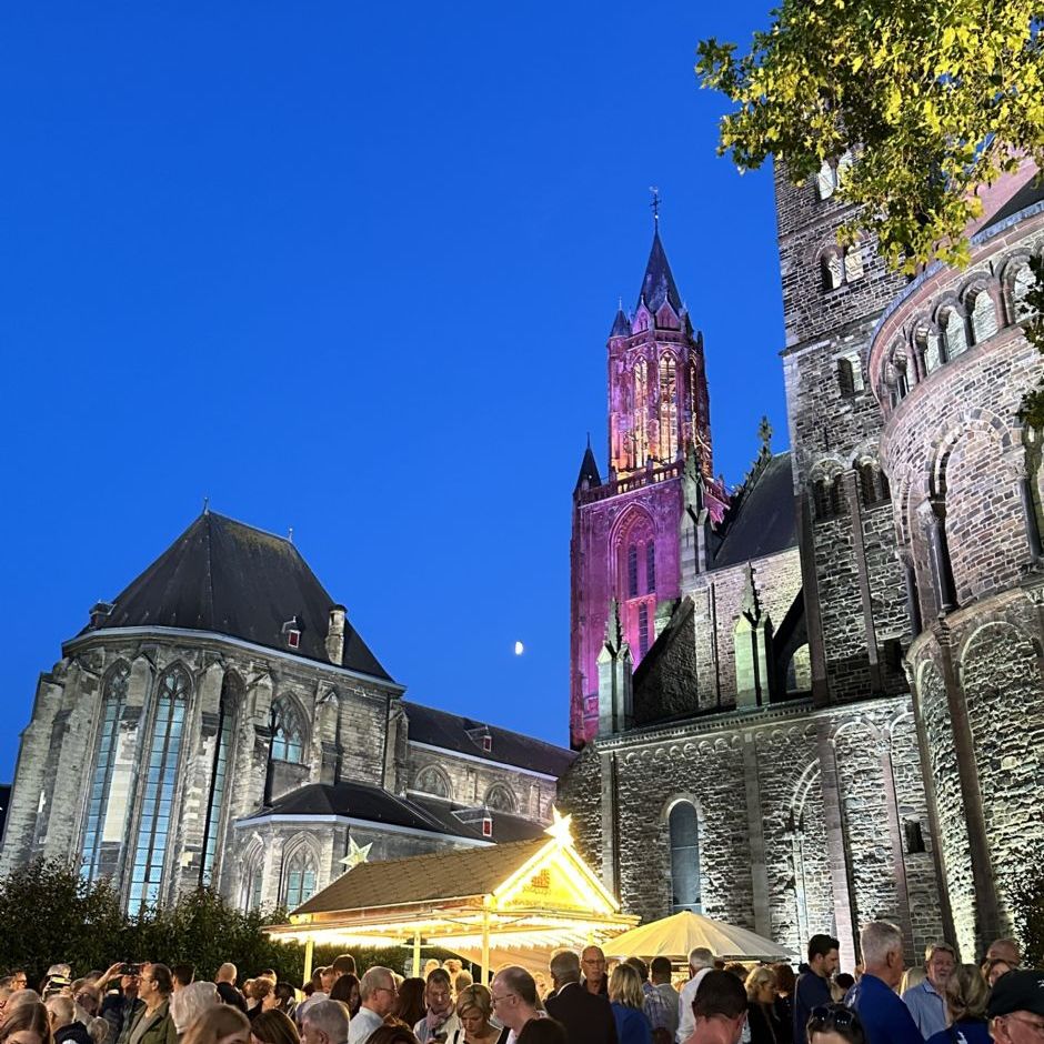 André Rieu koncert i Maastricht Holland.
Sankt Jan Kirke på Vrijthof pladsen