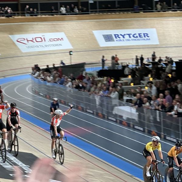3 dages løb - Ballerup Super Arena.
Her har Michael og Tobias vundet parløbet.